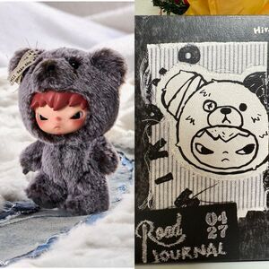 POP MART Hirono Road Journal Series Plush Doll Pendant (Frostfall Hour)